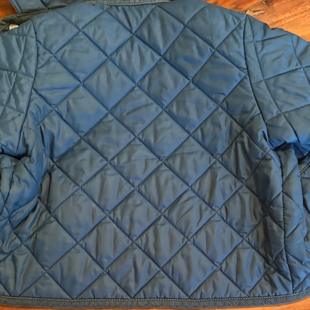 Quilted Blue Jacket - Picture 5 of 6